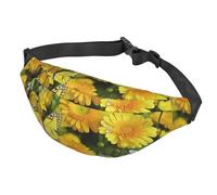 Sac banane bohème mandala coloré à fleurs pour homme et femme, sac banane imperméable avec ceinture réglable, sac à bandoulière décontracté, sac banane de voyage pour le sport, la course à pied, le