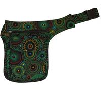 Sac banane brodé pour femmes et hommes - Sac ventral coloré avec beaucoup de compartiments, couleur 2