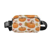 Sac banane classique en forme de citrouille d'Halloween pour femmes, hommes, adolescents - Multifonction