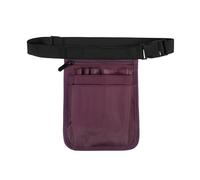 Sac Banane Coiffure pour Outils, Nylon Pourpre, Ceinture | Compartiments Multiples, Accès sans Utilisation des Mains, pour Brosse et Brosses Rondes, Voyages, Coulisses, Professionnels