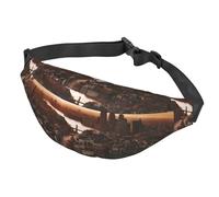 Sac banane coloré baleine sur arc-en-ciel pour femme et homme, sac banane imperméable avec ceinture réglable, sac à bandoulière décontracté, sac banane de voyage pour le sport, la course à pied, le