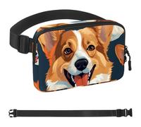 Sac banane coloré Ice Cream 1156 pour homme et femme, sac banane pour voyage, marche, course à pied, randonnée, cyclisme, Multicolore 06, 1.5x9.0x5.9in/4x23x15cm