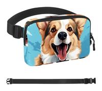 Sac banane coloré Ice Cream 1156 pour homme et femme, sac banane pour voyage, marche, course à pied, randonnée, cyclisme, Multicolore 08, 1.5x9.0x5.9in/4x23x15cm