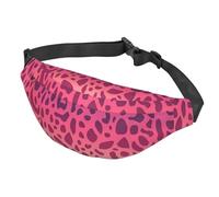Sac banane coloré perroquet pour femme et homme - Sac banane imperméable avec ceinture réglable - Sac à bandoulière décontracté - Sac banane de voyage pour le sport, la course à pied, le cyclisme,