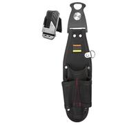Sac banane compact pour tournevis électrique avec boucles à dégagement rapide, sac de rangement robuste Oxford pour les réparations à basse tension, ceinture d'outils d'entretien avec clip