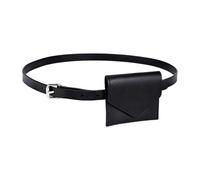 Sac banane coréen tendance pour les navetteurs et les acheteurs, design simple mais élégant, sacs de ceinture en cuir synthétique pour toutes les tenues, pochette de voyage pour étudiant et navetteur