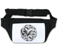 Sac banane Cosmic Night Sky Space Stars Ocean Waves Blanc