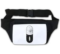 Sac banane cosmique Astronaute Space Walk Moon Pill Graphic Blanc
