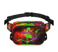 Sac banane créatif Galaxy multifonction pour voyage, sport, course à pied, guitare, crâne galaxie, sac banane pour femmes, hommes, filles, garçons, couleur, XL, Organiseur de sac