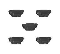 Sac banane de course à pied avec fermeture éclair - Noir, Lot de 5 (noir), 20x9.5x13.5cm, comme description