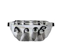 Sac banane de course à pied avec imprimé pingouin empereur, décontracté, léger, avec sangle réglable