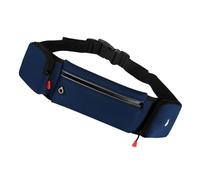 Sac banane de course à pied double poche étanche pour sports de plein air Sac banane d'exercice Fitness Sac de téléphone Poches ceinture réglables, b