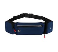 Sac banane de course à pied double poche étanche pour sports de plein air Sac banane d'exercice Fitness Sac de téléphone Poches ceinture réglables, b