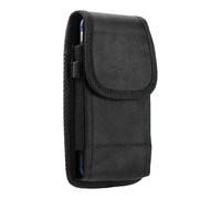 Sac banane de course à pied pour téléphone portable - Étanche - Pochette de ceinture de sport en cuir - Support universel pour smartphone - Rangement sécurisé à fermeture éclair pour cyclisme, camping