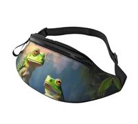 Sac banane de nombreuses grenouilles chantant sur les branches pour homme et femme - Sac banane tendance - Sac à bandoulière réglable partout