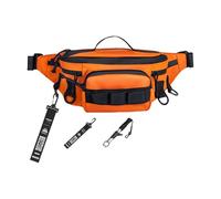 Sac banane de pêche fonctionnel et imperméable avec 6 compartiments et panneau arrière respirant pour les amateurs de plein air, F, Fish Controller Set