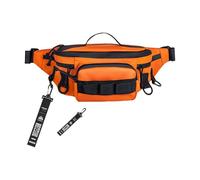 Sac banane de pêche fonctionnel et imperméable avec 6 compartiments et panneau arrière respirant pour les amateurs de plein air, H, Fashion suit