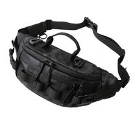 Sac banane de pêche - Imperméable - Ceinture réglable - Organiseur de poche multiple - Sac d'équipement de pêche en plein air pour hommes, femmes, pêche à la mouche, randonnée, camping, longue durée