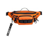 Sac banane de pêche moderne en tissu imperméable à plusieurs compartiments avec sangle réglable pour les amateurs de sports de plein air, H, Fashion suit