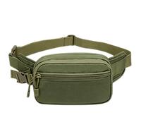 Sac banane de pour homme avec plusieurs compartiments, Vert armée., Siehe Beschreibung, Voir description