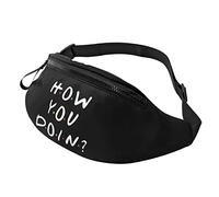 Sac Banane De Randonnée Comment Ça Va Réglable Sac À Taille Grande Capacité Waist Pack Pour Promenade De Chien Vacances Vacance 14X35Cm
