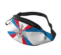 Sac Banane De Randonnée Drapeau De La Défense De La Fédération De Russie, Sac De Taille Réglable Sac Banane Taille Grande Capacité Sac Poitrine pour Homme Femme D'Entraînement