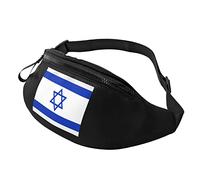 Sac Banane De Randonnée Drapeau D'Israël Portable Sac À Dos De Randonnée Loisir Sacoche Homme Bandouliere Pour Voyage Homme Vacance 14X35Cm