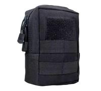 Sac banane de randonnée en plein air, sac de sport, sac de voyage, sac médical, sac de rangement pour téléphone, Noir