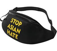 Sac Banane De Randonnée Léger Sacoche De Sport Stopasianhate Portable Sac De Taille pour Homme Randonnée Promenade De Chien 14X35Cm