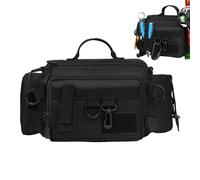 Sac Banane de randonnée, Sac Banane de pêche | Pack de Rangement pour matériel de pêche en Plein air,Sac à bandoulière de pêche en bandoulière, Sac Banane d'extérieur, Sac Lombaire pour la