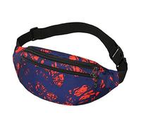 Sac banane de sport de course pour hommes et femmes, sac de téléphone portable, sac de messager décontracté en plein air, impression près du corps, portefeuille, sac de taille pour hommes en cuir