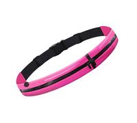 Sac banane de sport imperméable pour jogging, escalade, double poches de rangement, bandes réfléchissantes, lot en nylon élastique, antidérapant, pour la course à pied, C, Taille unique