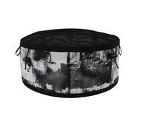 Sac banane de sport multifonction pour jogging, cyclisme, sport, fitness, Noir et blanc XXL, as described