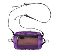 Sac banane de sport pratique multifonctionnel pack ceinture de poitrine de rangement de téléphone pour course à pied randonnée sac poitrine téléphone ceinture de rangement pour homme femme, Violet, B