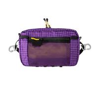 Sac banane de sport pratique multifonctionnel pack ceinture de poitrine de rangement de téléphone pour course à pied randonnée sac poitrine téléphone ceinture de rangement pour homme femme, Violet