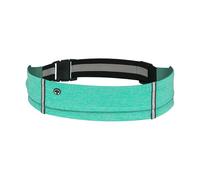 Sac banane de sport réfléchissant pour course à pied, fitness, support de téléphone, poches d'entraînement pour la course à pied, le jogging et la randonnée, Couleur verte.