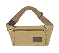 Sac banane de sport, Warcit Funny, sac de voyage en toile pour le corps, paquet amusant, Warsit Funny Pack, sac de téléphone multi-chocs pour femmes et hommes, jogging, voyage, marche, course, kaki