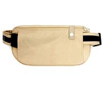Sac banane de voyage antivol HAJJ & UMRAH ou ceinture Ihram Musulman Sac à main pour passeport argent, sable, Taille unique, Ceinture