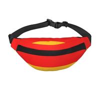 Sac banane de voyage avec drapeau de l'Allemagne, adapté pour le sport, la course, le cyclisme, les voyages, la pêche