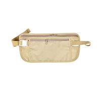 Sac banane de voyage invisible pour passeport, argent, sac de ceinture de sécurité caché, sac décontracté pour homme et femme, sac de voyage étanche pour femme et homme, sac de randonnée, kaki