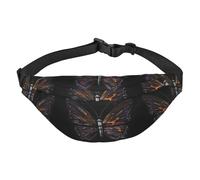 Sac banane de voyage Mystery Butterfly, adapté pour le sport, la course, le cyclisme, les voyages, la pêche