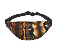 Sac banane de voyage pour guitare instrumentale, adapté pour le sport, la course, le cyclisme, les voyages, la pêche