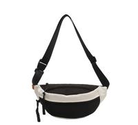Sac banane de voyage tendance 2023 - Grande capacité - Pour le sport - Pour adolescents et adultes, Noir BK., M, Western