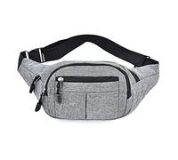 Sac banane décontracté pour homme - Pour le sport, les voyages, les activités en plein air - Sac à dos classique (noir), D, 28*14*10 cm