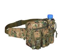 Sac banane d'extérieur imperméable pour homme Camouflage chasse mobile randonnée C1N3 Molle Phone Belt escalade, Style F.