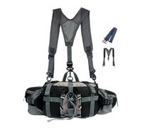 Sac Banane d'extérieur pour Le Camping, Poche Taille Robuste, Sac Banane Polyvalent pour la Marche, Sac Banane Pratique 11,22 x 5,12 x 5,91 Pouces pour Hommes (Multicolore)