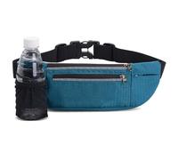 Sac banane d'hydratation pour bouteille d'eau, sac banane de sport avec sangle réglable, rembourrage respirant pour plus de confort