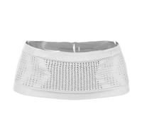 Sac banane dissimulé multifonction grande capacité 4 poches respirant élastique sac banane avec crochet (M)