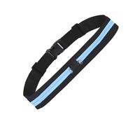Sac banane dissimulé pour téléphone portable - Réfléchissant - Sport - Jogging - Camping - Randonnée - Escalade - Sac invisible - Ceinture de course dissimulée, Couleur bleue., Taille unique
