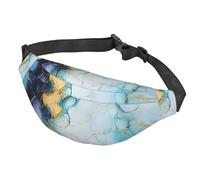 Sac banane divers légumes et fruits pour femme et homme - Sac banane imperméable avec ceinture réglable - Sac à bandoulière décontracté - Sac banane de voyage pour le sport, la course à pied, le